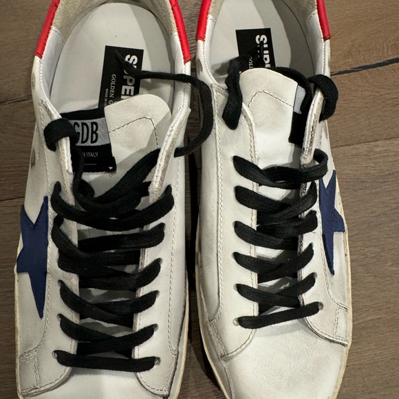 Golden Goose Superstar 'White Bluette Red' - size 44 - Picture 4 of 6